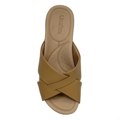 Chinelo Usaflex Rasteiro R1853 Amarelo