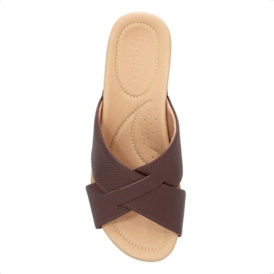 Chinelo Usaflex Rasteiro R1853 Marrom