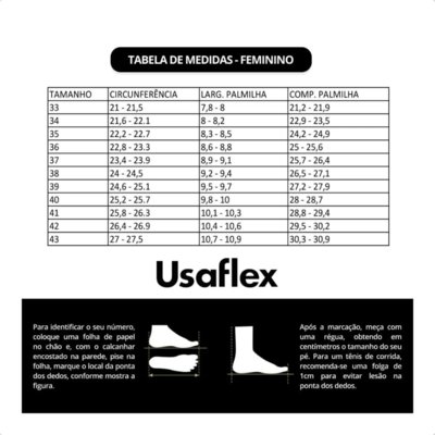 Chinelo Usaflex Rasteiro R1853 Marrom