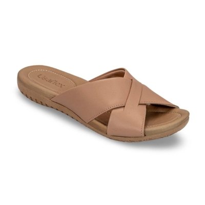 Chinelo Usaflex Rasteiro R1853 Nude