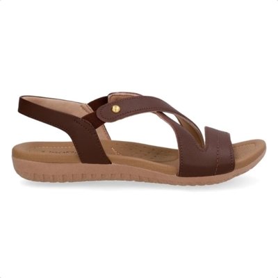 SANDÁLIA FEMININA USAFLEX R1804 Bege