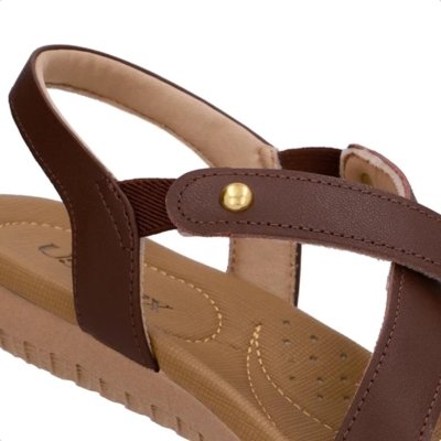 SANDÁLIA FEMININA USAFLEX R1804 Bege