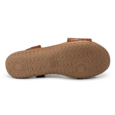 SANDÁLIA FEMININA USAFLEX R1804 Caramelo