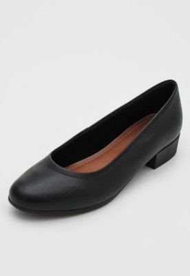 scarpin usaflex preto