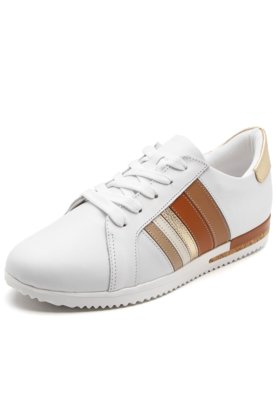 tenis usaflex couro branco