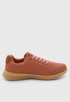 Tênis Feminino Usaflex Texturizado Rosa