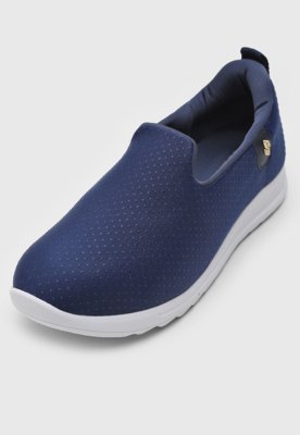 Tênis Slip On Usaflex Liso Azul