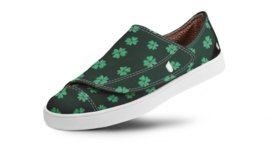 Slip-On Casual Usthemp One Vegano Trevo Verde Menor preço em Slip-On Casual Usthemp One Vegano Trevo Verde