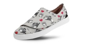 Slip On Usthemp One Vegano Casual Estampa Ovelhinha Cinza Menor preço em Slip On Usthemp One Vegano Casual Estampa Ovelhinha Cinza