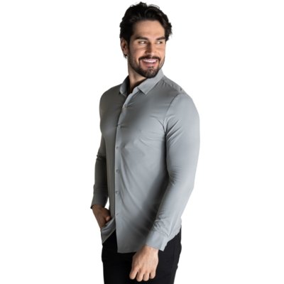 Camisa Tech Performance VersatiOld Cinza