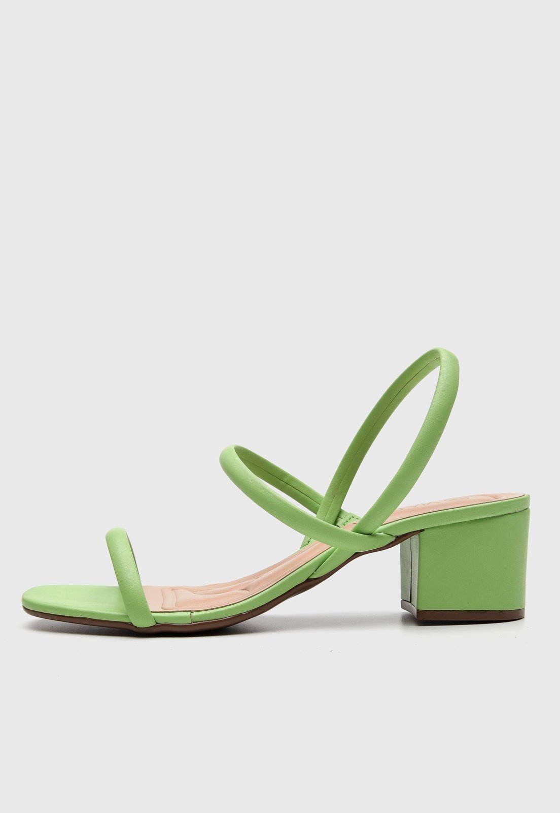 Sandália DAFITI SHOES Tiras Verde - Compre Agora