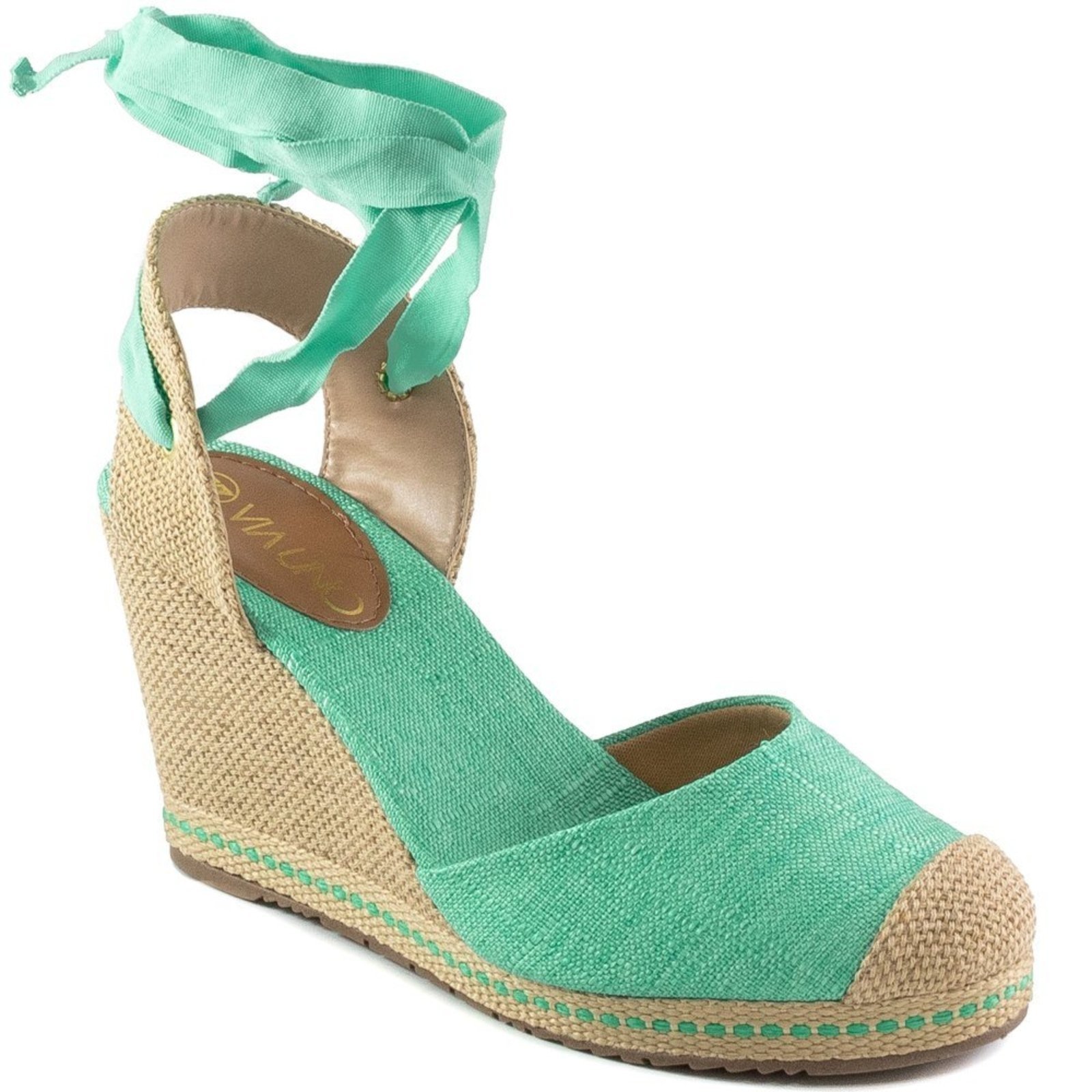 Sandália feminina hot sale espadrille via uno