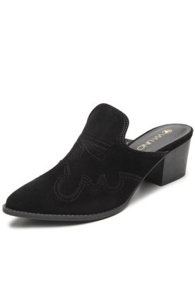 slip on via uno camurça preto