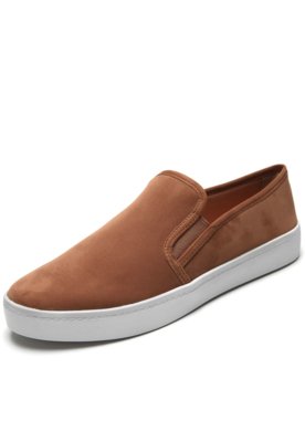 slip on via uno camurça preto