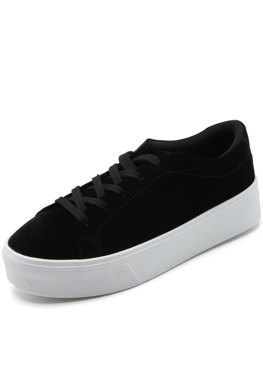 Tenis deals flatform camurça