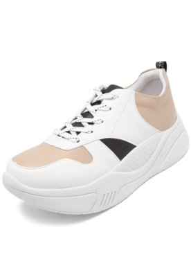 Tênis via uno dad sneaker hot sale chunky branco