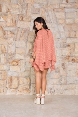 Blusa Vanibele Capa Valentina Rosa
