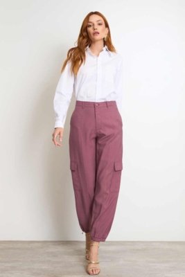 Calça Vanibele Cargo Rosa