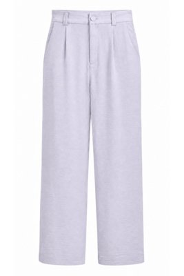 Calça Vanibele Reta Flow Lilás