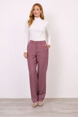 Calça Vanibele Reta Rosa