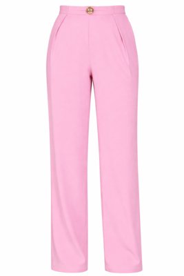 Calça Vanibele Reta Two Way Rosa