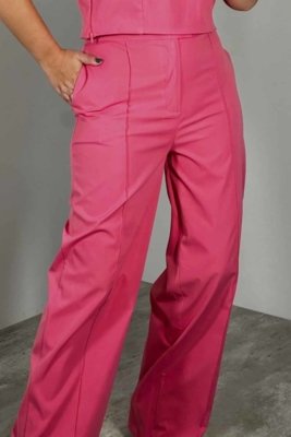Calça Vanibele Wide Rosa