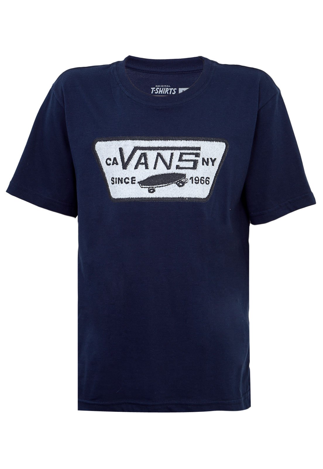 camisa vans azul