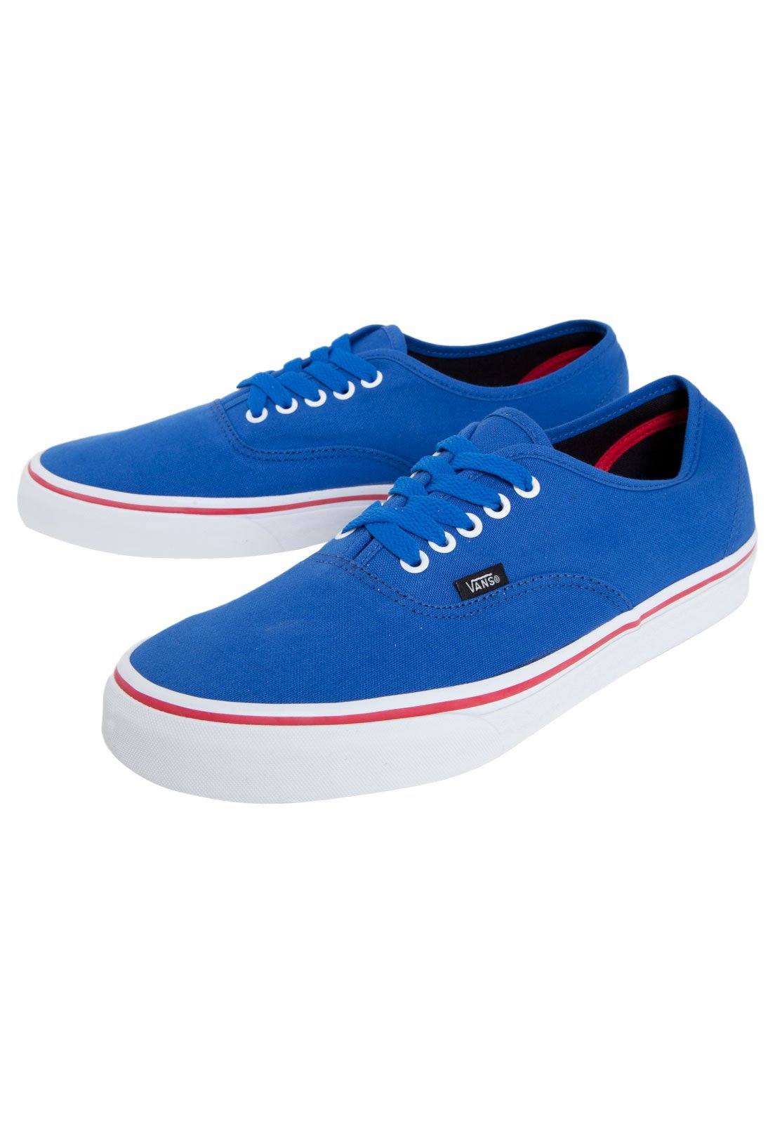 tenis vans authentic azul