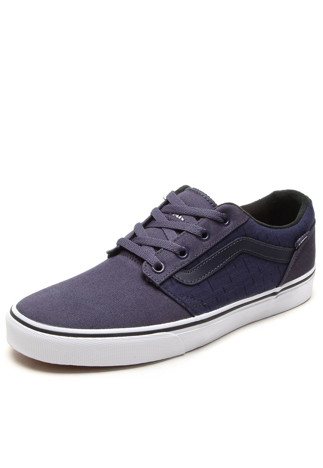 vans chapman stripe azul