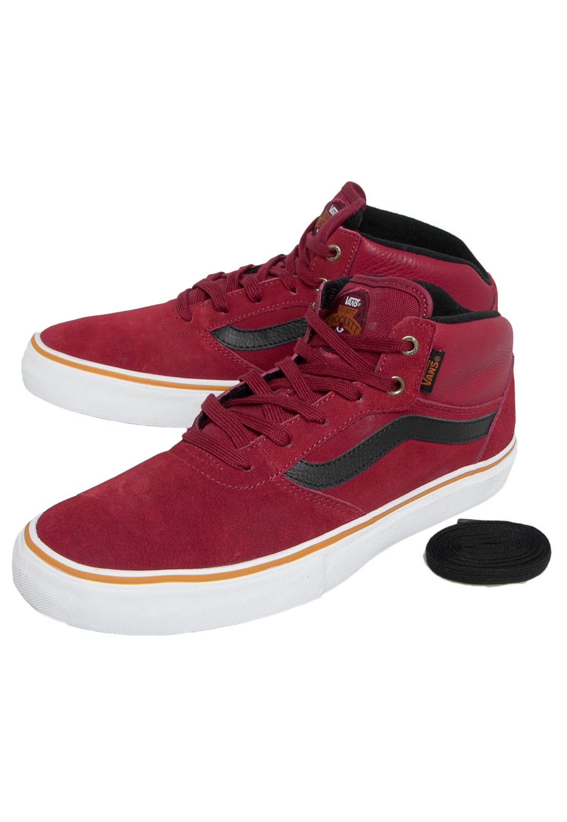 vans old skool vermelho cano alto