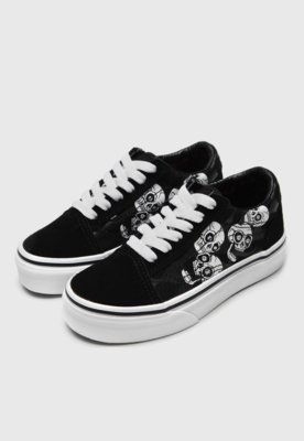 Tênis Vans Menino Uy Old Skool Preto - Compre Agora