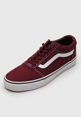 tênis vans mn chapman stripe vinho