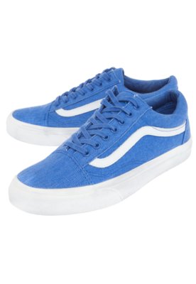 sapato vans azul