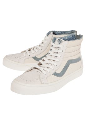 vans sk8 hi bege