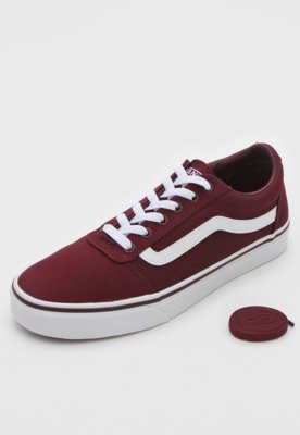 tenis vinho feminino vans