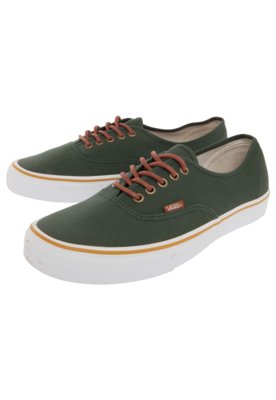 Vans authentic online verdes