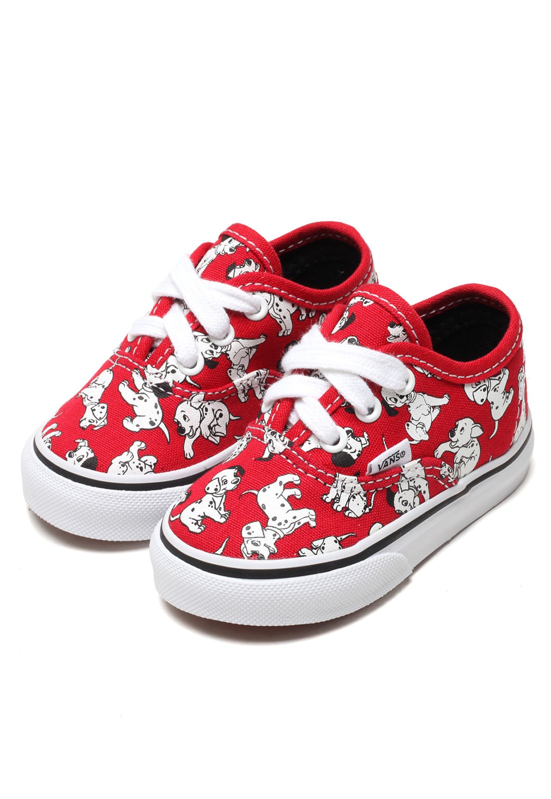 Vans hot sale infantil vermelho