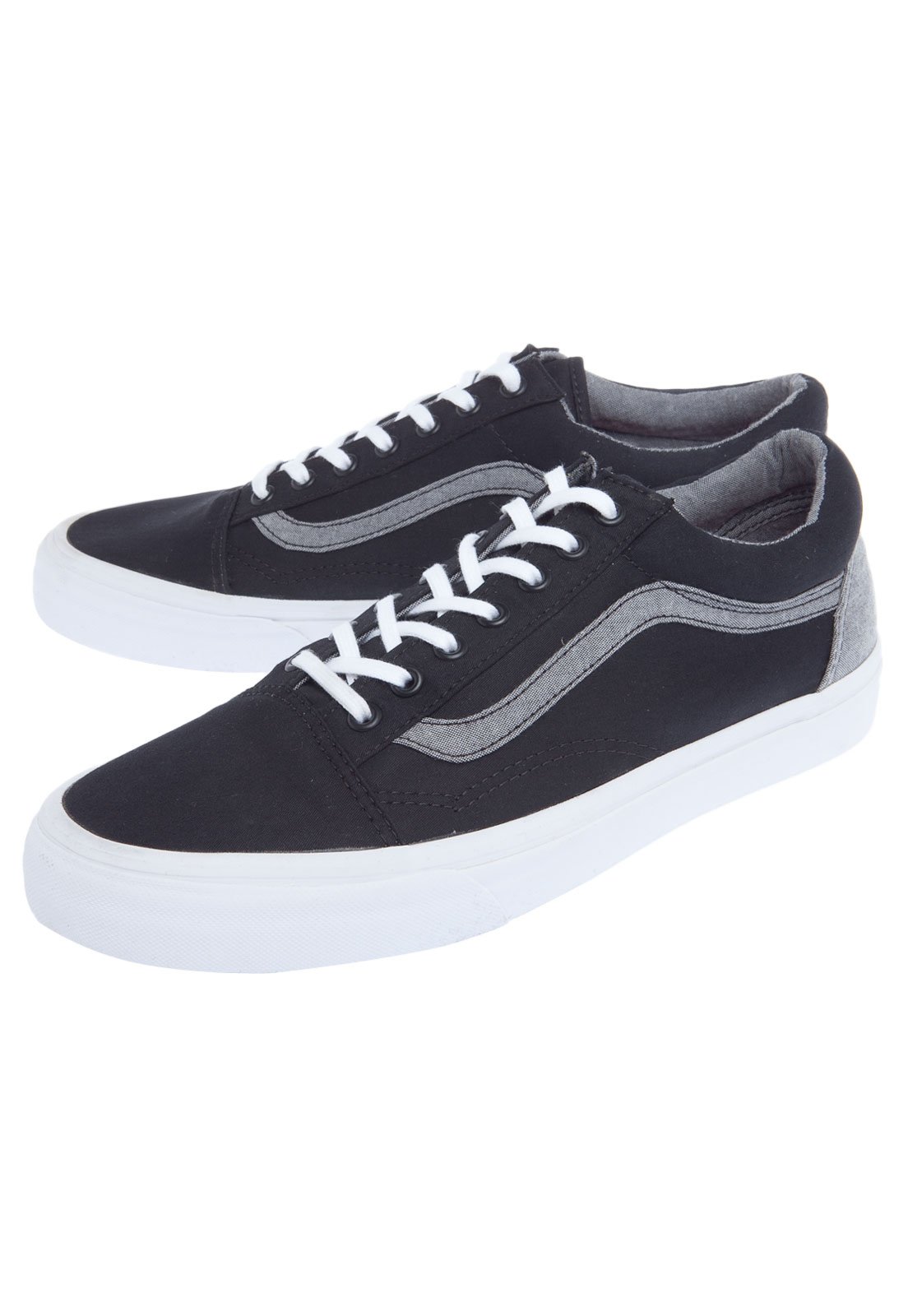 Old school hot sale preto vans