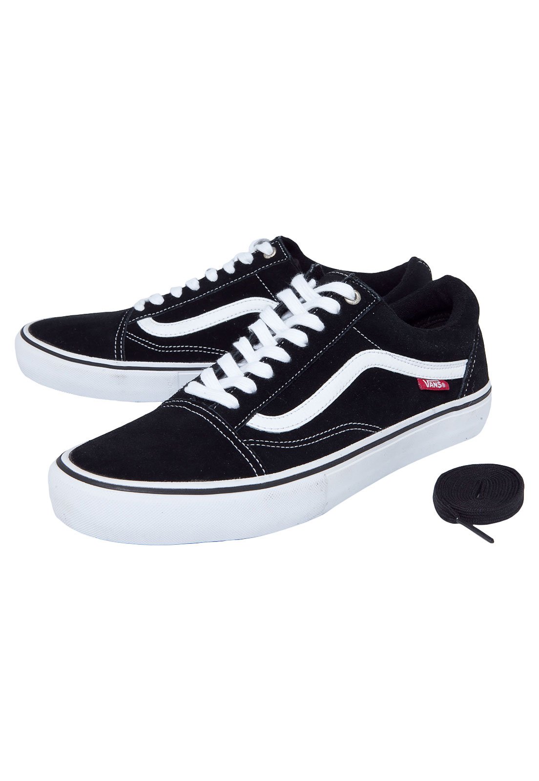 Tênis da vans store preto e branco