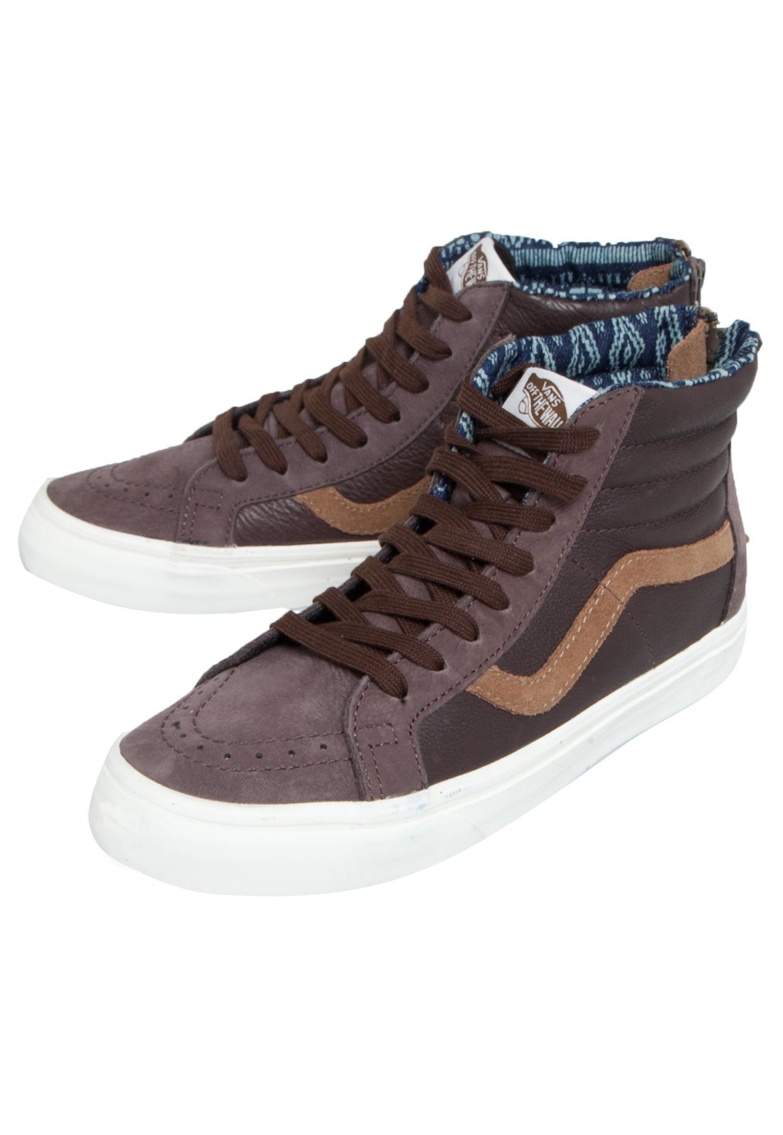 Vans sk8 2024 hi marrom