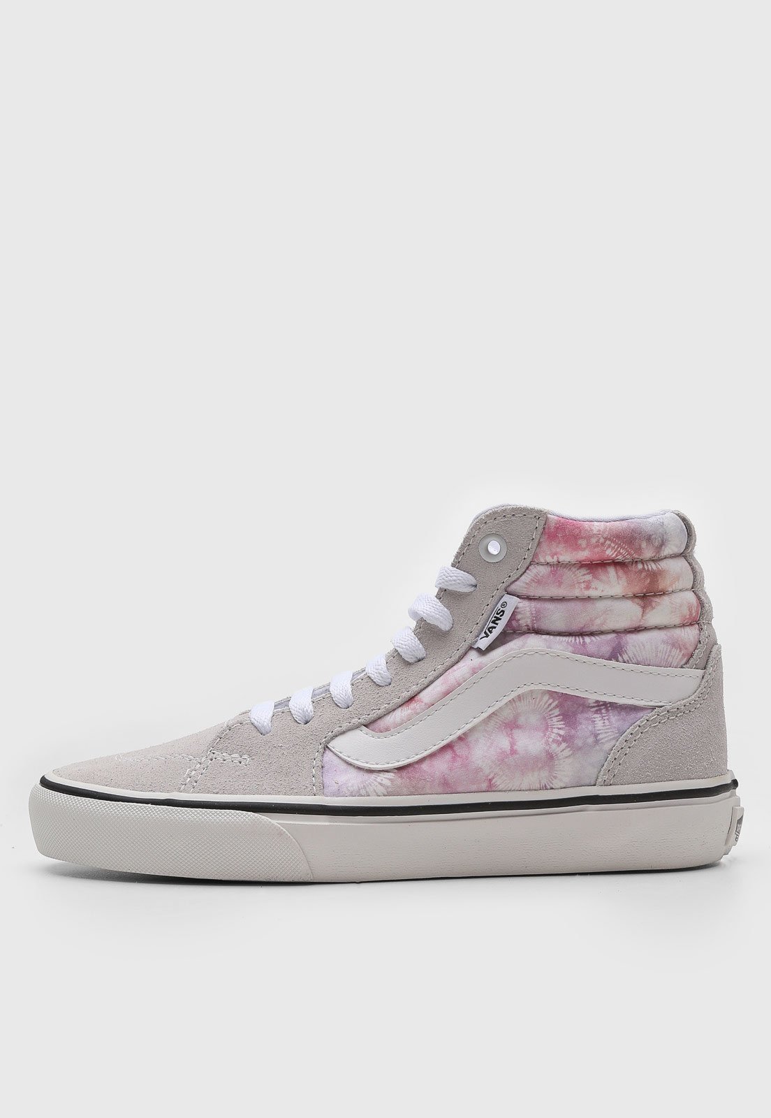 Vans cinza sales com rosa