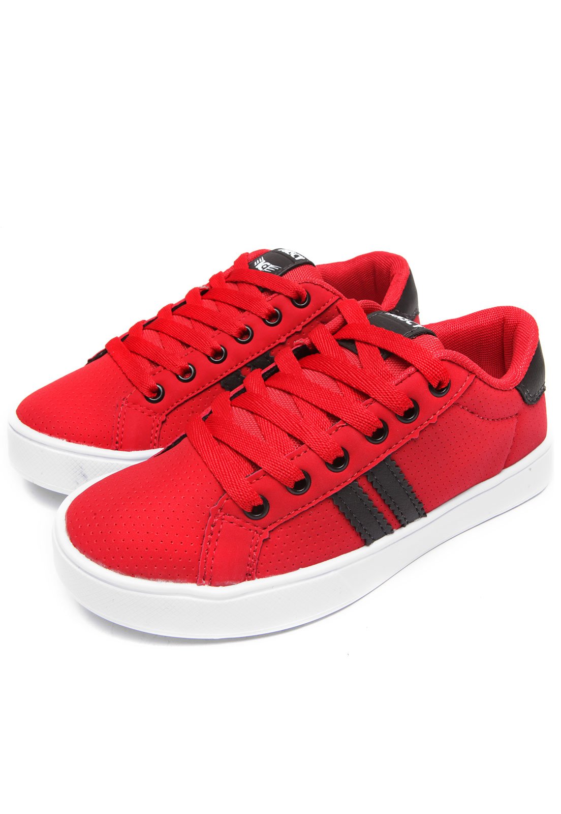 tenis vanscy vermelho