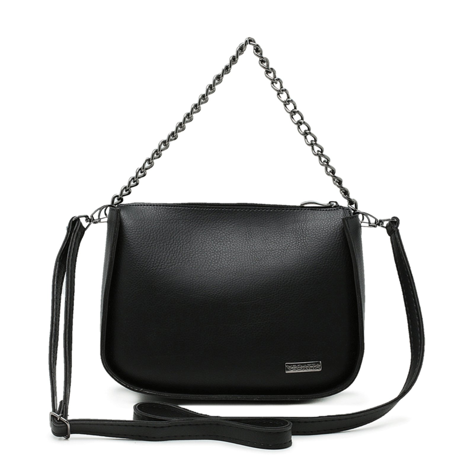 large foldover crossbody bolsa