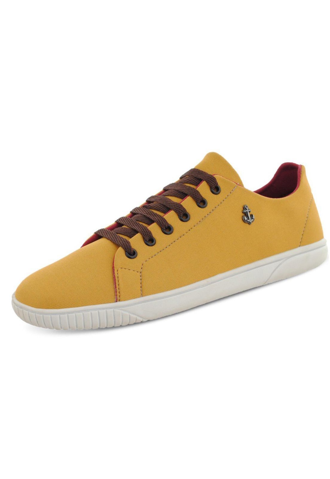 sapatenis amarelo masculino