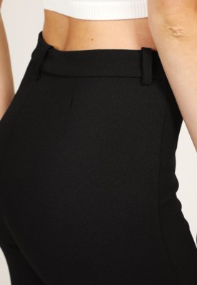 Calça Vero Moda Flare Cropped Preta