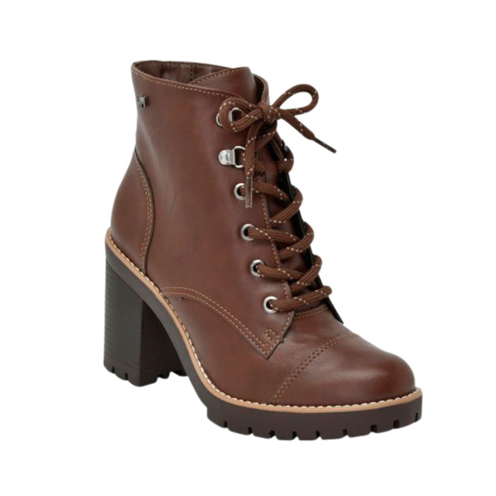 Bota best sale cadarço feminina