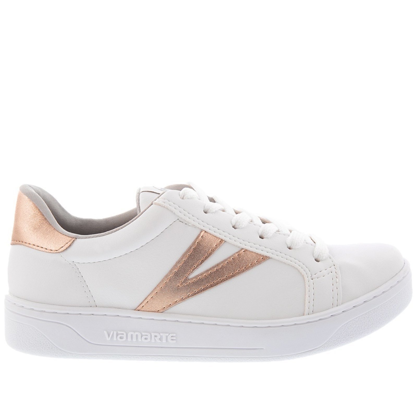 Tênis Dafiti Shoes Recortes Branco - Compre Agora