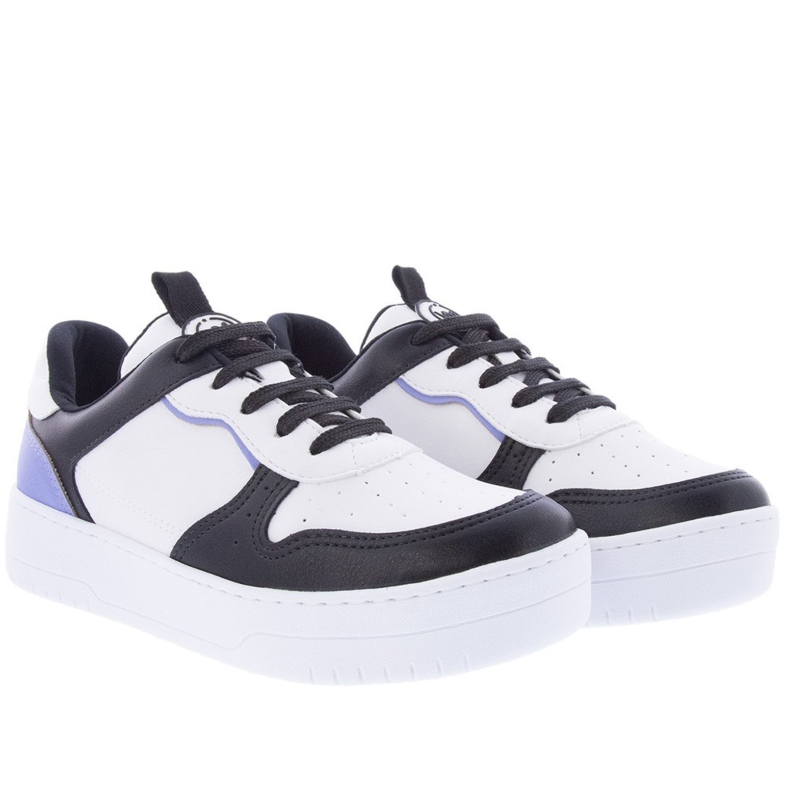 Tênis Flatform Dafiti Shoes Recortes Branco - Compre Agora