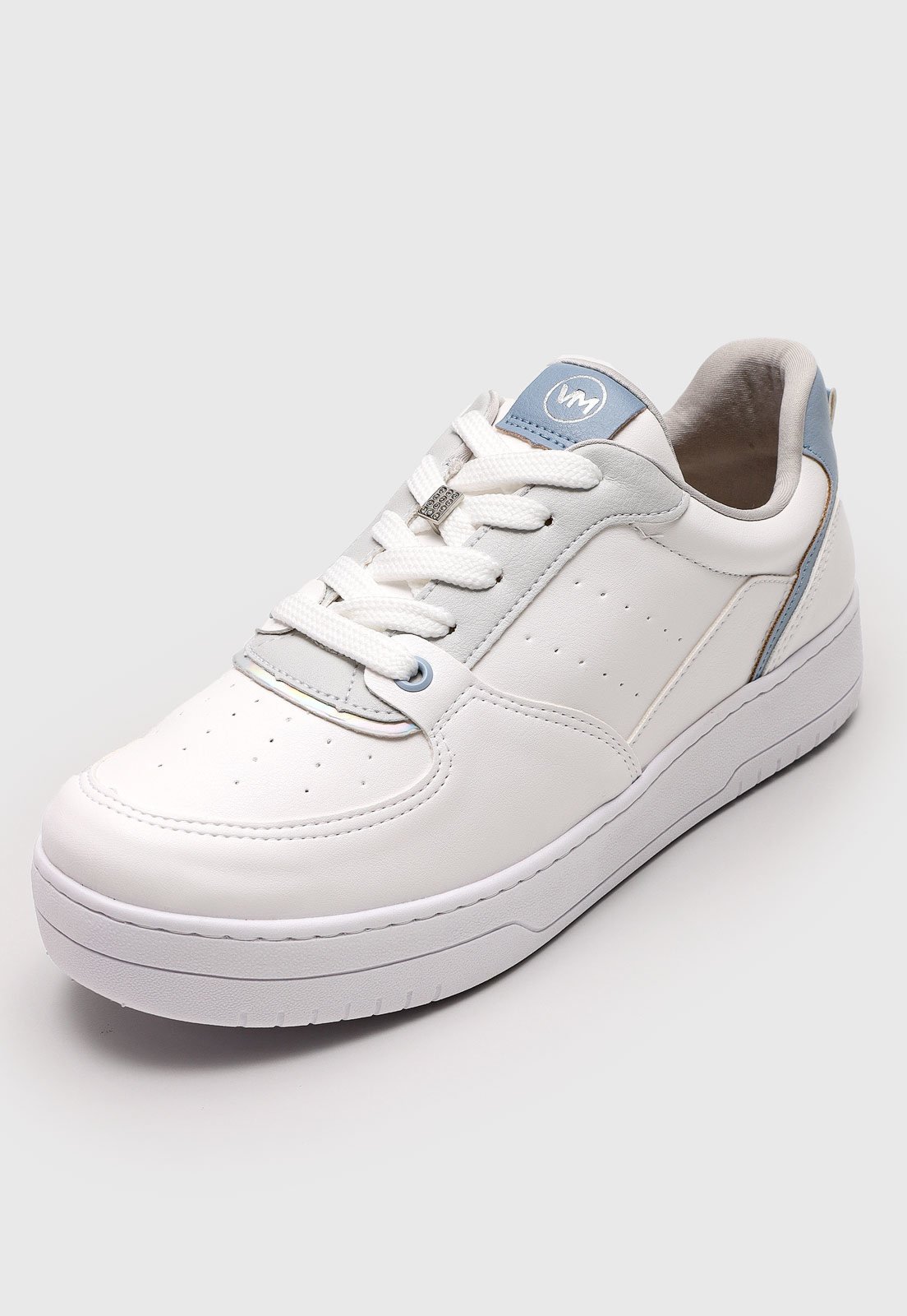 Tênis Dafiti Shoes Recortes Branco - Compre Agora
