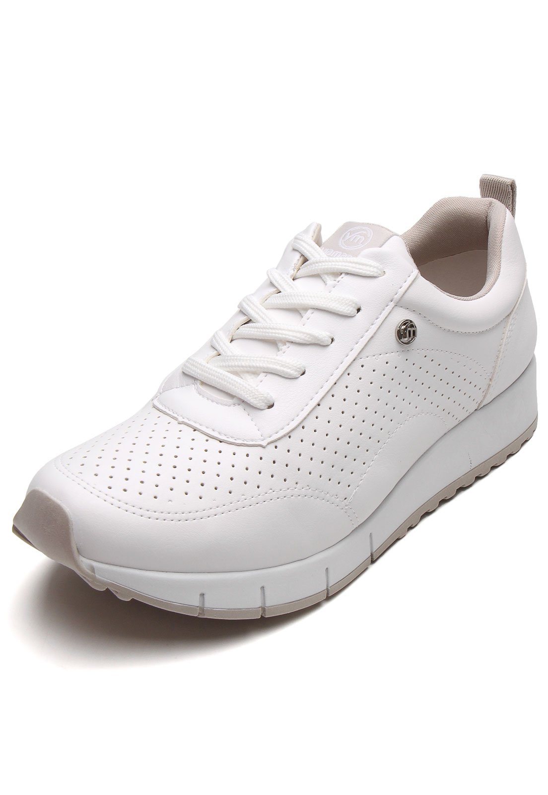 Tenis jogging best sale via marte branco